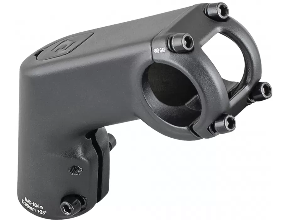 LULA KORMILA TREK 55MM HIGH 35 DEGREE RISE STEM, BLACK 35 DEG. X 90MM
