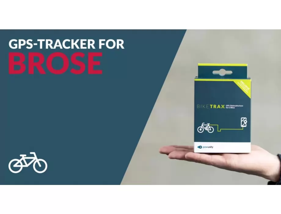 POWUNITY e-bike GPS Tracker, BROSE