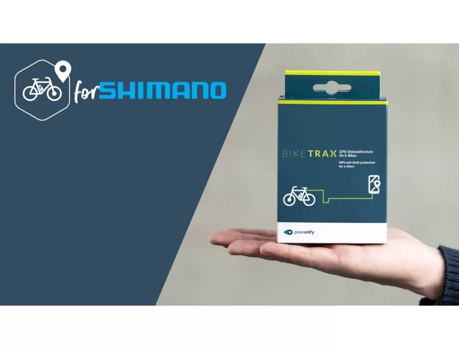 POWUNITY e-bike GPS Tracker, SHIMANO STEPS