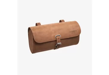 TORBICA POD SJEDALO BROOKS CHALLENGE KOŽNA ,(175X78X45MM) BRUŠENA SVJETLO SMEĐA