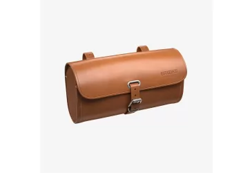 TORBICA POD SJEDALO BROOKS CHALLENGE KOŽNA 0,5L HONEY SMEĐA (175X78MM)