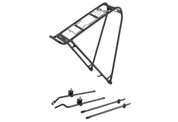 NOSAČ TERETA ZADNJI 700C, TREK ELAN INTERCHANGE KIT WITH SPRING CLIP, CRNI