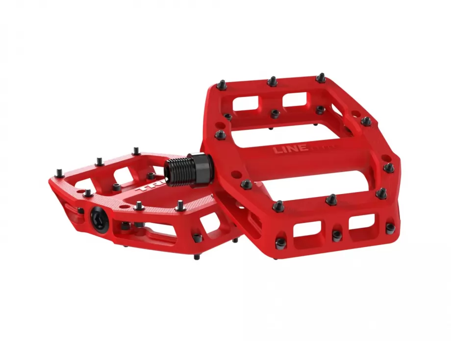 PEDALE TREK LINE ELITE FLAT 9 / 16” CRVENE
