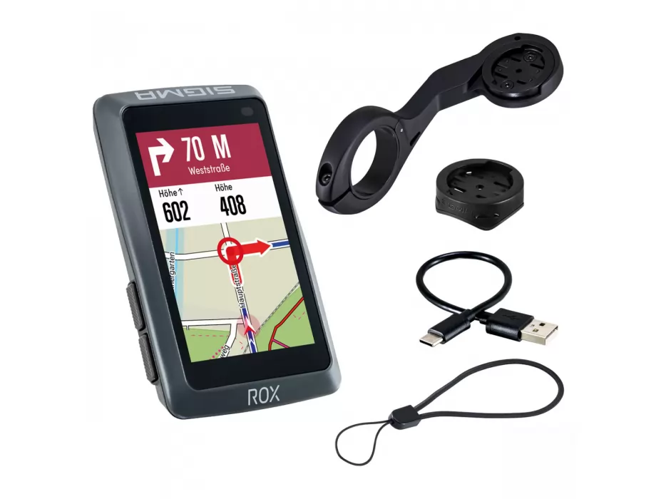 GPS SIGMA ROX GPS 12.1 EVO 150+ FUNKCIJA, TAMNO SIVI