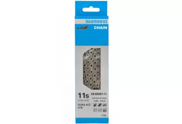 LANAC SHIMANO CN-HG901-11, 116 KARIKA, 11 BRZINA (ROAD/MTB/E-BIKE KOMPATIBILNO), BEZ END PIN, AMPULE TIP CONNE