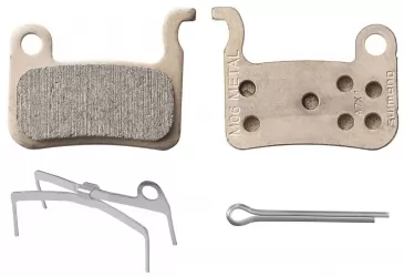 PAKNE ZA DISK KOČNICE SHIMANO (M06), METALNE SA OPRUGOM I SPLIT PINOM