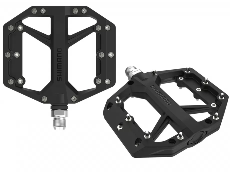 PEDALE SHIMANO PD-GR400, BEZ REFLEKTORA, CRNE, IND.PACK