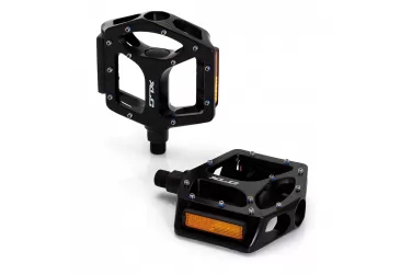 PEDALE MTB ALU 9/16 PIN XLC FLAT PD-M10 CRNE