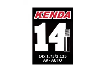 ZRAČNICA 14X1.75/2.125 (47/57-254/263) AV 35MM, BOX, KENDA