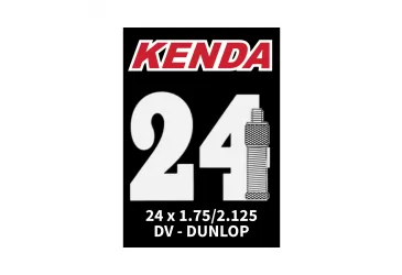ZRAČNICA 24X1.75-2.125 (47/57-507) DV 28MM, NEPAK. KENDA