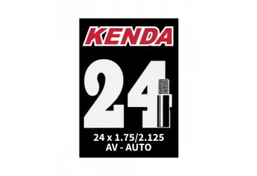 ZRAČNICA 24X1.75/2.125 (47/57-507) AV 35MM, BOX, KENDA