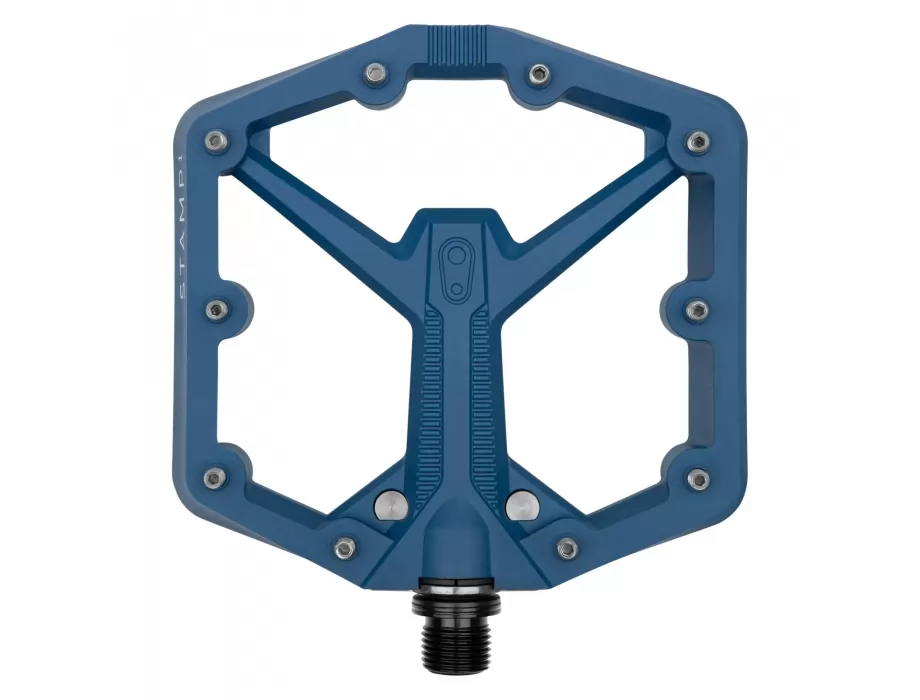 PEDALE CRANKBROTHERS STAMP 1 LARGE NAVY PLAVE GEN 2