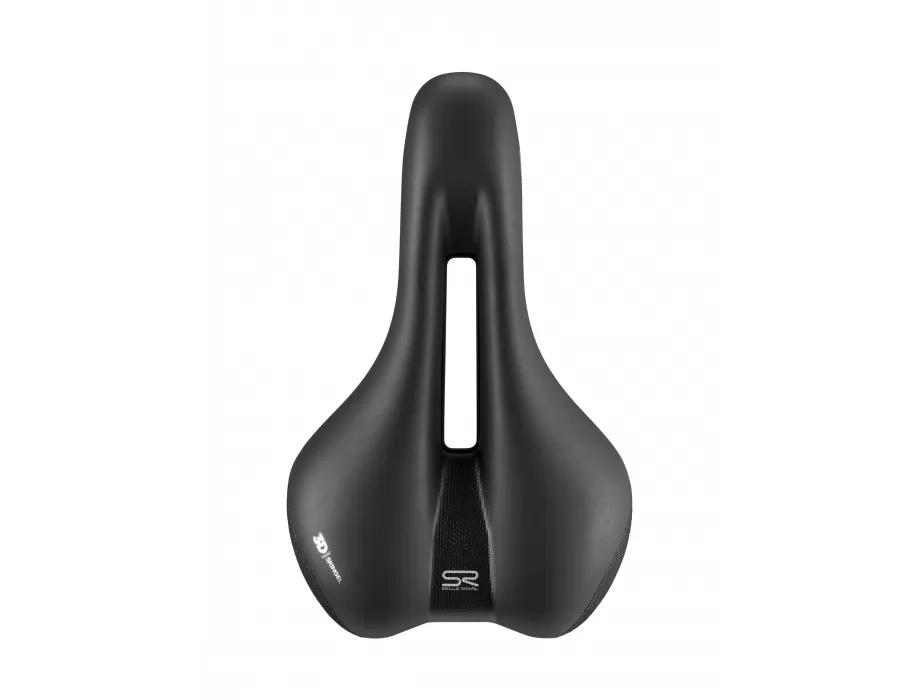 SJEDALO ELLIPSE ATHLETIC UNISEX ANATOMIC  162X265mm, CRNI,SELLE ROYAL