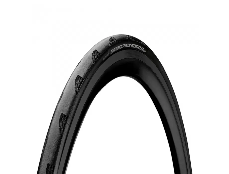 V. GUMA 700X30C (30-622) GRAND PRIX 5000 S TR FOLDABLE, TUBELESS READY, VECTRAN BREAKER, LAZERGRIP, BLACK