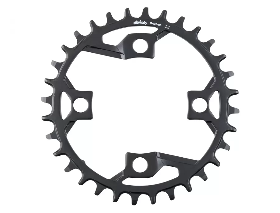 CHAINRING FSA GAMMA PRO MEGATOOTH REPLACEMENT CHAINRINGS, BLACK 32T, 82MM