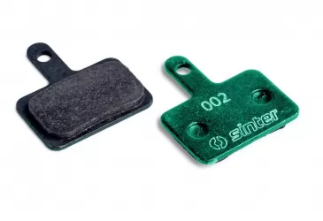 PAKNE DISK KOČNICE SINTER RACE COMPOUND , GREEN SHAPE 002 SHIMANO B TYPE