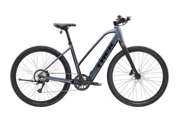 TREK Dual Sport+ 2 LT Stagger Galactic Grey 2024 - e-CITY / e-HYBRID - ŽENSKI