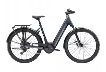 TREK Verve+ 4 Lowstep 800 Wh 2025 Galactic Grey - e-CITY / e-HYBRID - ŽENSKI - Akcija 12%