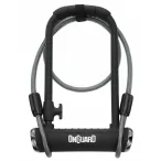 LOKOT U-LOCK ONGUARD PITBULL DT X PREMIUM BLACK X-SERIES 115X230MM,15MM HEX SHACKLE+CABLE 120CM X 10MM, - 1