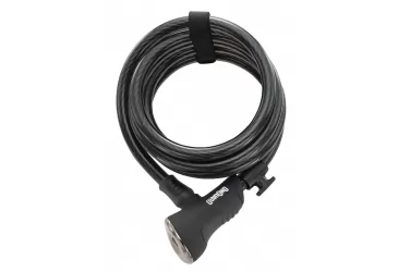 LOKOT KLJUČ ONGUARD COIL CABLE LOCKS DOBERMAN X PREMIUM BLACK X-SERIES 185CM X 12MM