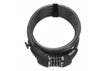 LOKOT ŠIFRA ONGUARD COIL CABLE LOCKS DOBERMAN X PREMIUM BLACK X-SERIES 185CM X 12MM