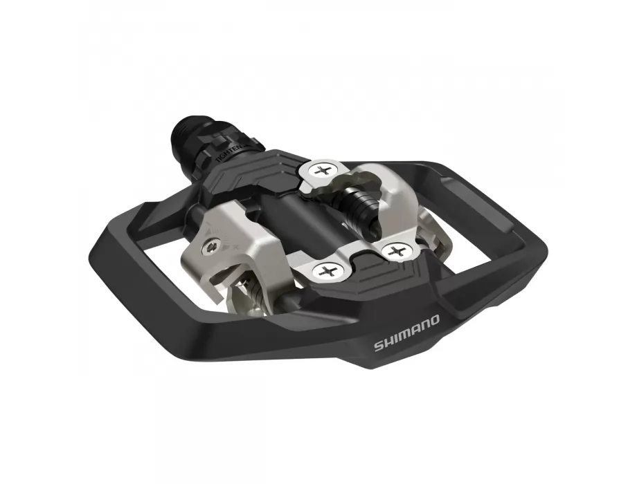 PEDALE SHIMANO PD-ME700 SPD CRNE, BEZ REFLEKTORA, SA BLOKEJIMA (SM-SH51)
