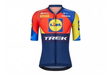 DRES SANTINI LIDL-TREK RSL TEAM MUŠKI M TAMNO PLAVO-ŽUTI