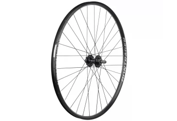 KOTAČ ZADNJI 700C, BONTRAGER CONNECTION DISC WHEEL, ANTHRACITE/BLACK REAR, THREADED