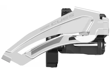 MJENJAČ PREDNJI SHIMANO FD-U6010-L CUES ZA 2X10/11,LOW CLAMP,TOP-SWING,34.9MM BAND( W/31.8 & 28.6MM ADAPTER