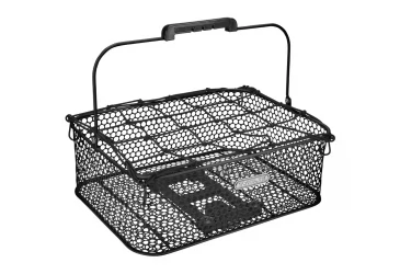 KOŠARICA ZA BICIKL ZADNJA ELECTRA HONEYCOMB LOW PROFILE MIK, 38.4X28.4X12.5CM CRNA