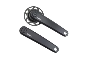 POGON ZA E-BIKE, BOSCH GEN 2&4 (ISIS) CRANK ARM SET WITH GUARD, BLACK 170MM, NO RING