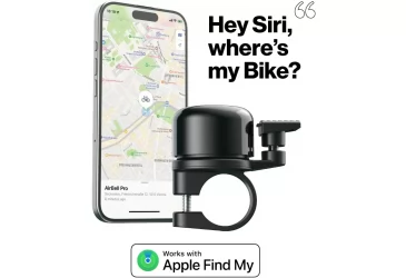 ZVONO MINI ALU AIR BELL TRACKING CHIP ,22MM, CRNO