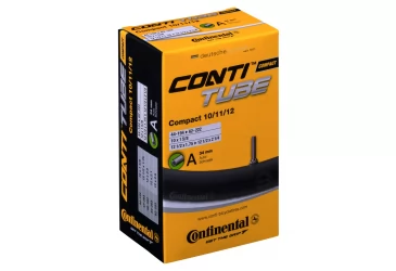 ZRAČNICA 10/11/12 (COMPACT 10X1 5/8 - 12 1/2X1.75 - 12 1/2X2 1/4) AV 34MM, CONTINENTAL