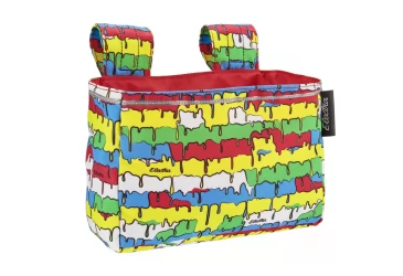 TORBICA NA KORMILO ELECTRA  GRAFFITI DRIP 190x75x135mm, ZAPREMNINA 1.9L