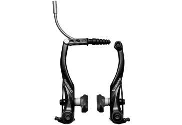 KOČNICA V-BRAKE SHIMANO ALIVIO BR-T4000, ZADNJA, X-TIP, S65T PAKNA, 16.0/25.0MM VIJCI CRNA