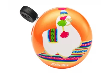 ZVONO  ELECTRA  ALAPACA DOMED RINGER BIKE BELL DARK ORANGE