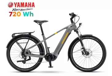 WINORA e-Bike Winora YUCATAN X8 High Quartz Matt / Yamaha PW-S2 - e-CITY / e-HYBRID - MUŠKI - Akcija 50%