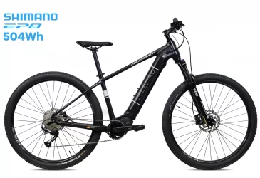 SILVERBACK e-Bike S-Electro COMP, Shimano EP8 504 Wh,  Black Night - e-MTB - MUŠKI - Akcija 50%