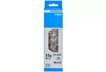 LANAC SHIMANO, CN-LG500,116LINKS FOR LG 10/11 SPEED, W/QUICK-LINK, IND.PACK