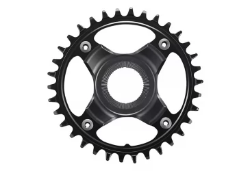 LANČANIK POGONA SHIMANO STEPS SM-CRE80-12BR, 34Z BEZ ŠTITNIKA, ZA CHAINLINE 53MM, CRN, IND.PACK