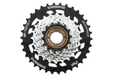 PROSTOKRETNI ZUPČANIK MF-TZ510-7 7/1 (14-16-18-20-22-24-34T) CRNI SHIMANO