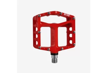 Pedale Flat MTB Xpedo DETOX Platform, 9/16'' Industrijski ležaj, Magnesium body, Red