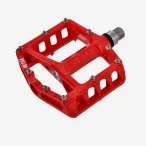 Pedale Flat MTB Xpedo DETOX Platform, 9/16'' Industrijski ležaj, Magnesium body, Red - 5