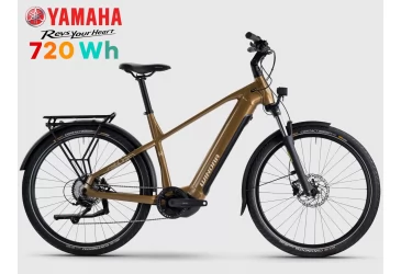 WINORA e-Bike Winora YUCATAN X8 High Mocaccino / Yamaha PW-S2 / 2025 - e-CITY / e-HYBRID - MUŠKI - Akcija 50%
