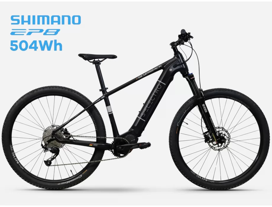 e-Bike S-Electro COMP, Shimano EP8 504 Wh,  Black Night - e-MTB - ŽENSKI - Akcija 50%