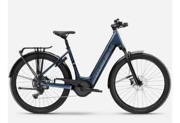 TREK Verve+ 4 Lowstep 545 Wh 2025 Galactic Grey - e-CITY / e-HYBRID - ŽENSKI - Akcija 28%