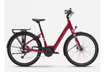 TREK Verve+ 1 Lowstep 2026 Rage Red - e-CITY / e-HYBRID - Akcija 8%