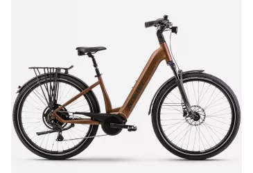 e-BIKE ROMET, e-MODECO URB 2.0 LOWSTEP, COFFEE BLACK, 540WH / 2024