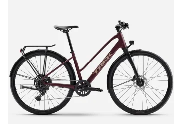 TREK FX Sport AL Equipped Midstep 2026 Cobra Blood'Sedona Red Splatter - CITY / HYBRID