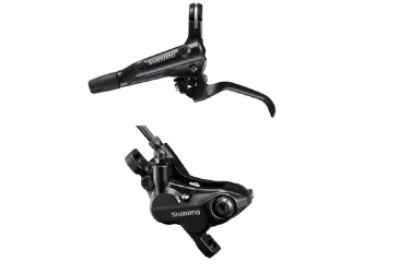 KOČNICA DISK SASTAVLJENA/J-KIT SHIMANO BL-MT501(L),BR-MT520(F), CRNA, BEZ ADAPTERA, RESIN PLOČICE(BEZ HLADNJAK